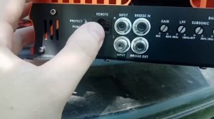 обзор и установка моноблока DL Audio Griphon Pro 1.3200 в Лада Гранта