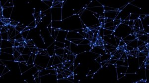 4K UHD 25fps FREE Video Background - Dynamic Nodes Connection Plexus Effect