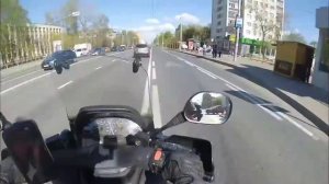 прохват по казани на максискутере сузуки скайвэй 400