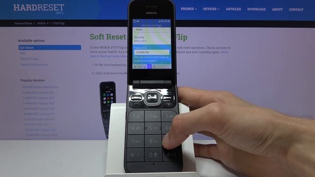 How to Activate Portable Hotspot in NOKIA 2720 Flip – Network Access Point смотреть онлайн