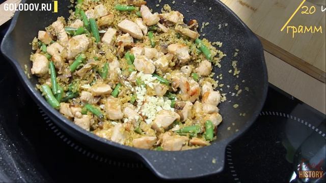 Куриное филе с булгуром