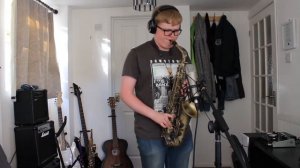 Just Saxophone - Uptown Funk (Bruno Mars) - Alto Sax Improvisation cover