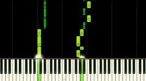 TMNT (1987) THEME - EASY Piano Tutorial