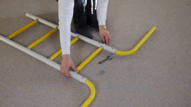 Сборка верхней полулестницы с укосами. Детский спортивный комплекс ROMANA смотреть онлайн