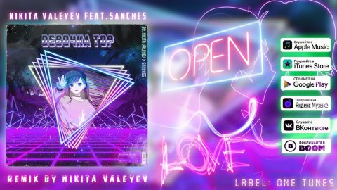 Nikita Valeyev, Sanches - Девочка топ Remix (Offical Video)