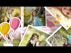 Слайд-шоу "Веселый праздник 2" (поздравление, видео из фото). Пример, монтаж видео на заказ.