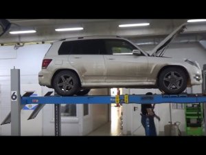 Mercedes GLK: Загремела подвеска + большое ТО 60000км