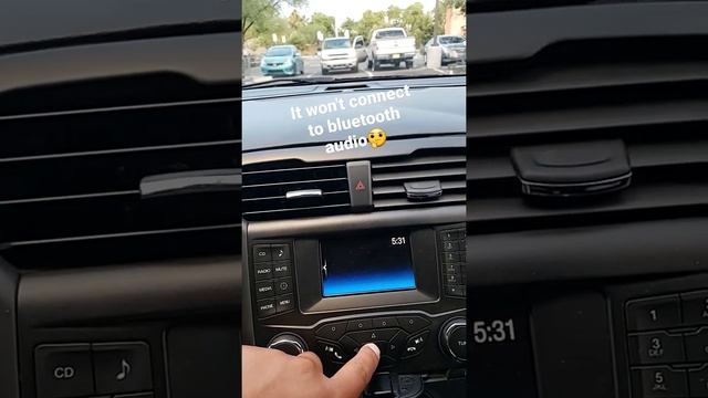 2018 Ford Fusion bluetooth audio connection issues