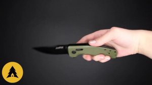Складной нож SOG TAC XR TiNi сталь D2, рукоять OD Green G10