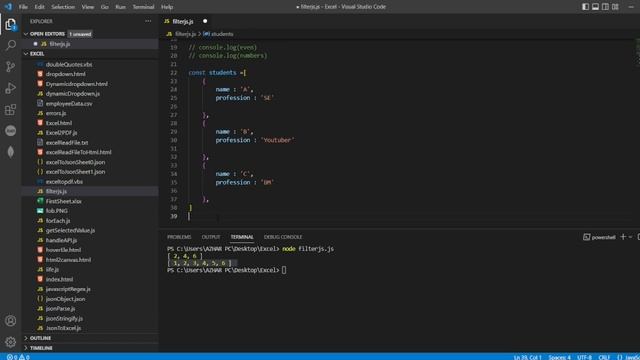 JavaScript Array Filter | filter Array Method | JavaScript Tutorial
