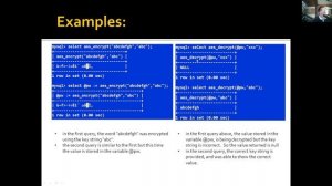 MySQL - Data Encryption and Compression - by Sir Eudz