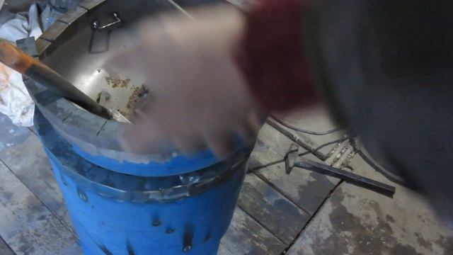 Большое синее яйцо, или керамический гриль своими руками.