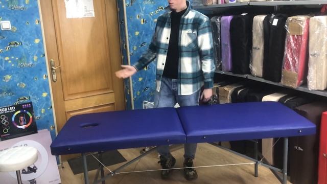 Обзор складного массажного стола. Какие размеры, качество, нагрузка и многое другое. смотреть онлайн