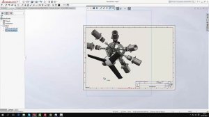 22 Solidwork Motor Estrella Planos de despiece del esamblaje del motor estrella