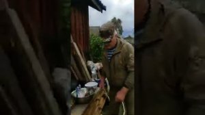 Дикий гусь в казане