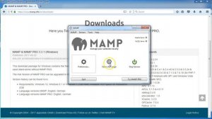 Mamp installation on Windows PC