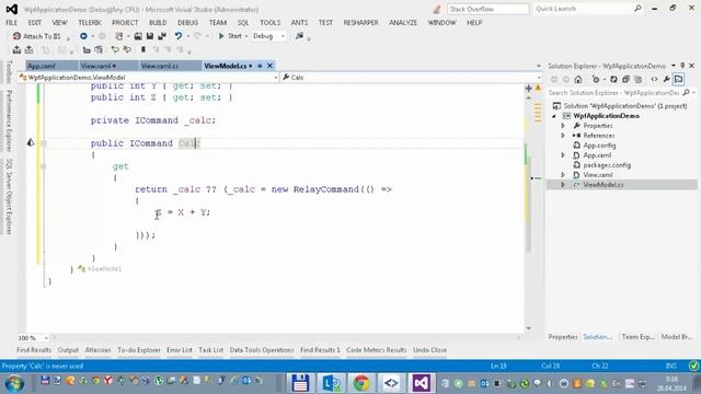 Программирование на C#. Работа с WPF смотреть онлайн