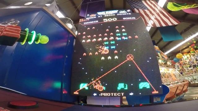 Space Invaders Frenzy Arcade Game JACKPOT WIN #2 at Salisbury Beach (From 7/15/17) смотреть онлайн