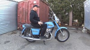 ВЕТРОВИК И БАГАЖНИК ИЖ ПЛАНЕТА 5.ДОПЫ СОВЕТСКОГО МОТОЦИКЛА