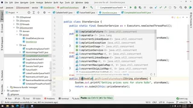 240 - Concurrency pt 12 - CompletableFuture pt 01 - get and join смотреть онлайн