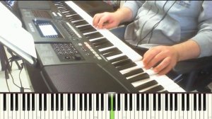 Silent Night, Holy Night on Kurzweil KP300X