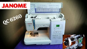 JANOME QC 6260. Первый опыт обслуживания.