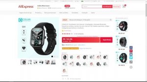 PROMOÇÃO DO ALIEXPRESS! ( ESTÁ BARATO?!) COLMI - AMAZFIT - XIAOMI - IWO!