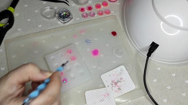 Глаза для Блайз из УФ смолы
