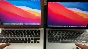 Apple MacBook Speed Test | Intel i5-2015 MacBook Air | M1-2020 MacBook Pro | M1 vs i5 | @gizmohub22