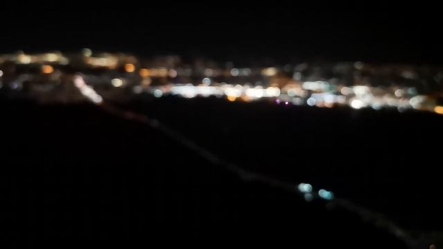 Ночной Нью-Йорк из окна самолета. Рейс из JFK в Москву. Night New York. View from airplane window смотреть онлайн