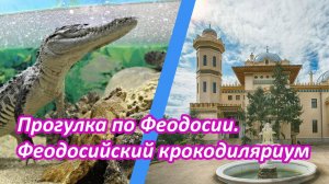 ФЕОДОСИЙСКИЙ КРОКОДИЛЯРИУМ И ПРОГУЛКА ПО ГОРОДУ