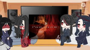 реакция [Жителей Призрачного города] на Хуаляней.    ‼️Последния часть‼️