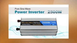 2500w / 5000w 12v - 240v Pure Sine Wave Power Inverter