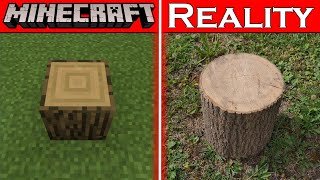 Minecraft VS Реальная жизнь ?