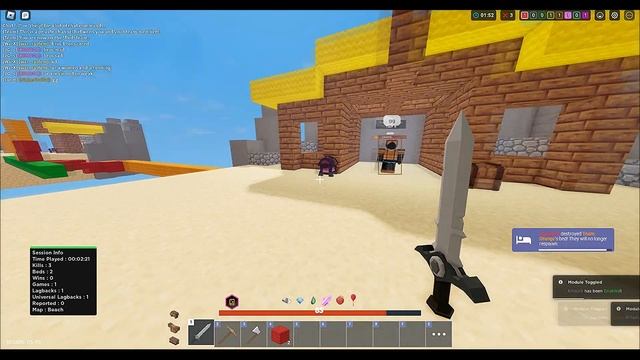 MilkWare | Roblox BedWars VAPE V4 Full AC Disabler Config Private смотреть онлайн
