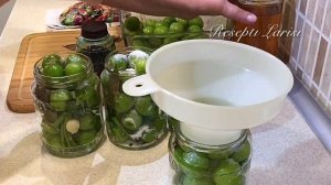 Хрустящая маринованная алыча