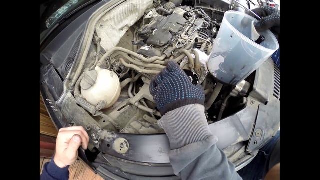 замена топливного фильтра Фольксваген Тигуан смотреть онлайн