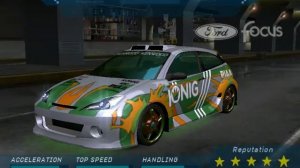 Need For Speed Underground All Official Cars Customization Extra,Options