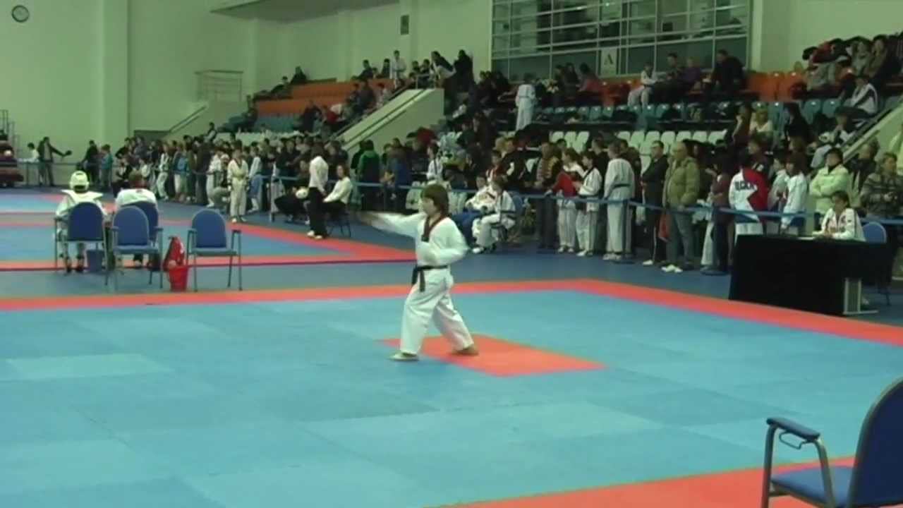 Taekwondo WTF. Чемпионат Москвы 04.02.2012. Кадеты. Пумсэ.