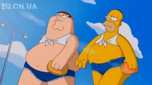(Симпсоны и Гриффины) Гомер и Питер жгут(2020)