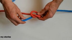 Как связать две веревки. Встречный узел. DIY