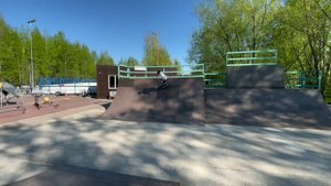 ТОП пять ТРЮКОВ на фанбокс для НОВИЧКОВ #scooter #самокат #скейтпарк #трюкинасамокате