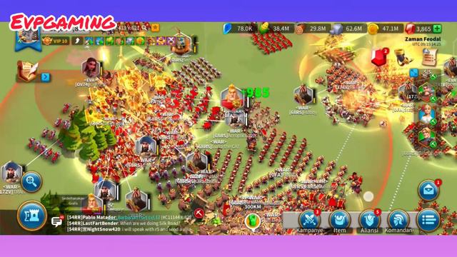 RISE OF KINGDOMS Finally the conquest season in Pass Level 6 returned to celebrate a war party!!!🥳🥳 смотреть онлайн