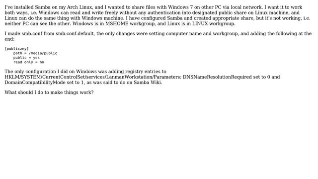 Unix & Linux: Networking with Linux and Windows 7 using Samba смотреть онлайн