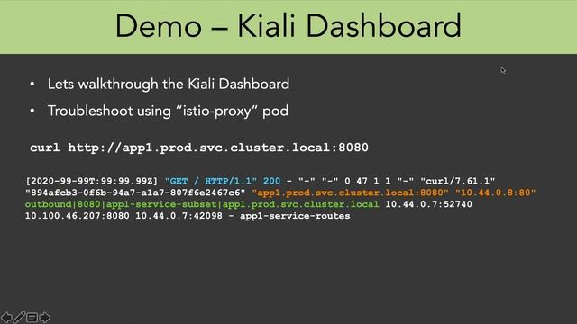11 19 Lab Troubleshoot using istio proxy container смотреть онлайн