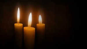 "Три свечи" (стихотворение В. Гаазова)