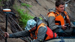Амурская область. Гидрографическая съемка реки Большая Пера.