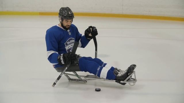SLEDGE HOCKEY DRILLS AND SKILLS | HOW TO WIN FACEOFFS