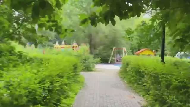 Прогулка по Москве. Москва красно-синяя. Парк Берёзовая роща.