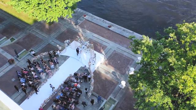 Свадьба в правительственной резиденции К-2. Ты мое отражение. Виктория и Антон // Royal Wedding смотреть онлайн